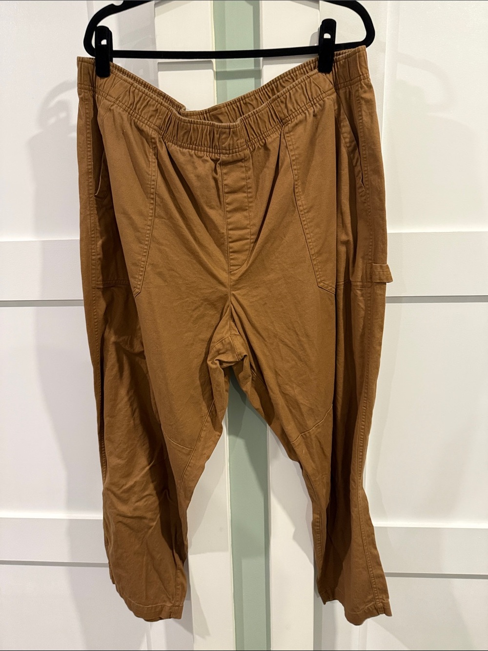 Old Navy Tan Cargo Drawstring Pants